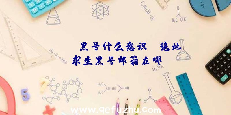 「pubg黑号什么意识」|绝地求生黑号邮箱在哪